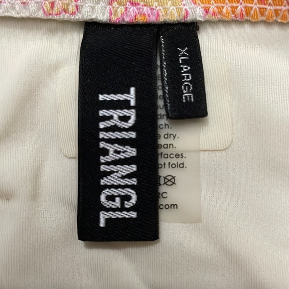 Triangl Neon Pop High Cut Swimsuit Bathing Suit Bikini Bottoms - Picture 6 of 6